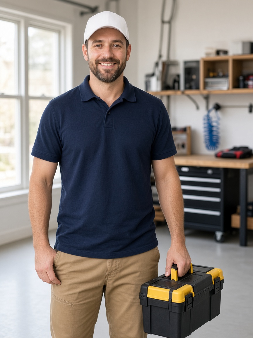 Home systems specialist ready to help with a warranty claim
